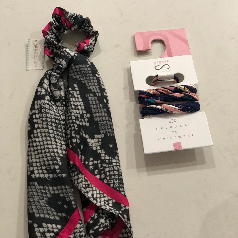 Hair scarf and Minnie neckwear to wrist wear